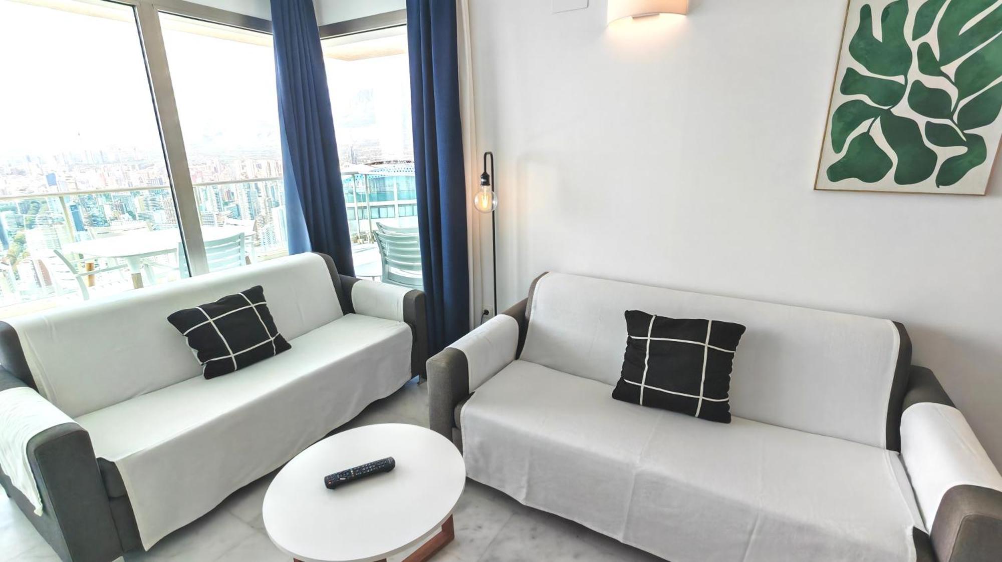 Floor 29 - Two-Bedroom Apartment With Sea Views Benidorm Exteriör bild