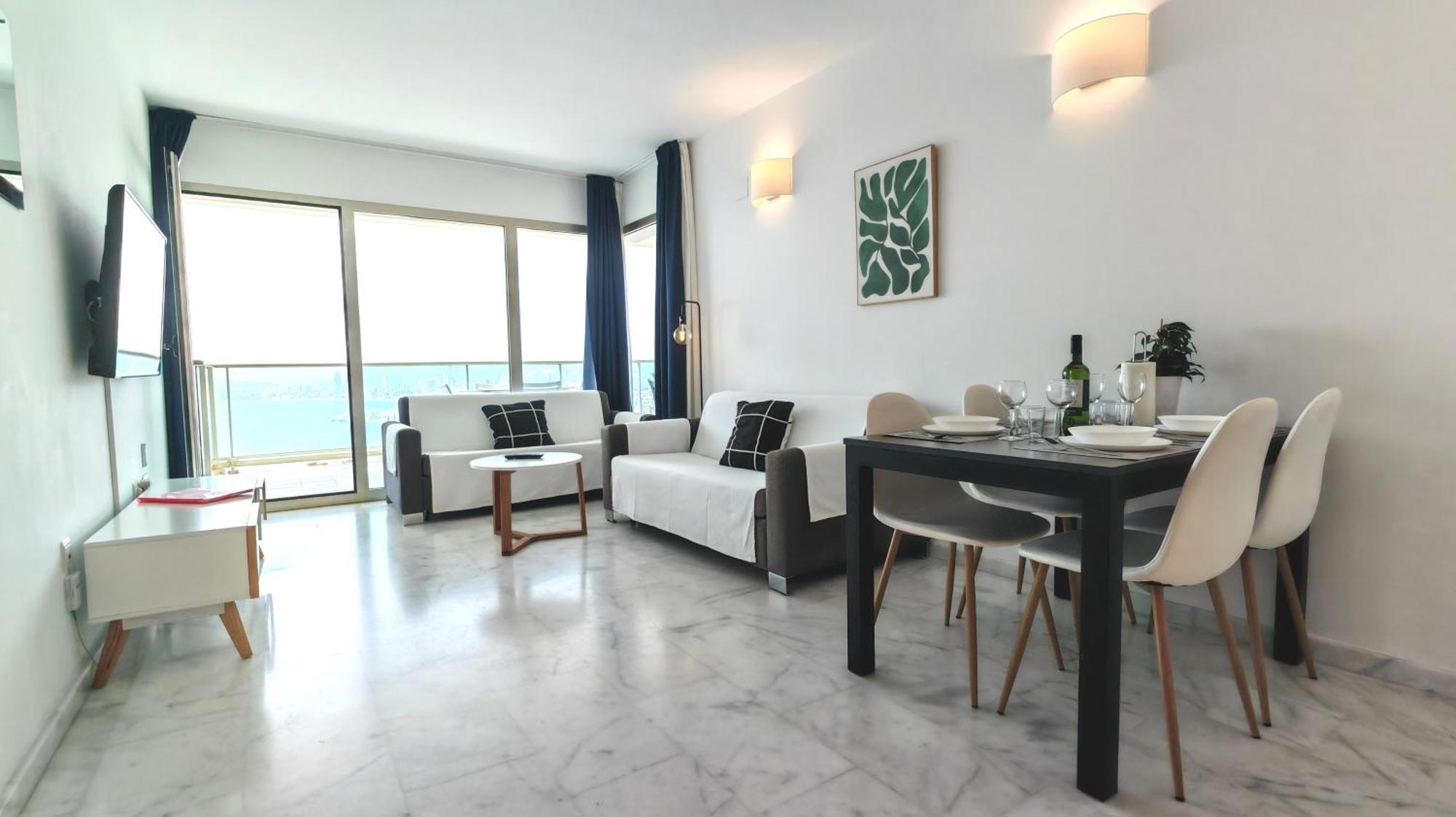 Floor 29 - Two-Bedroom Apartment With Sea Views Benidorm Exteriör bild